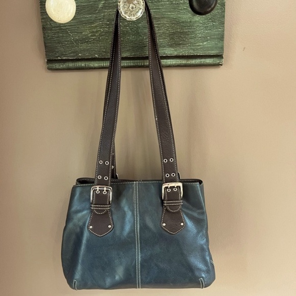 Tignanello Leather Shoulder Bag